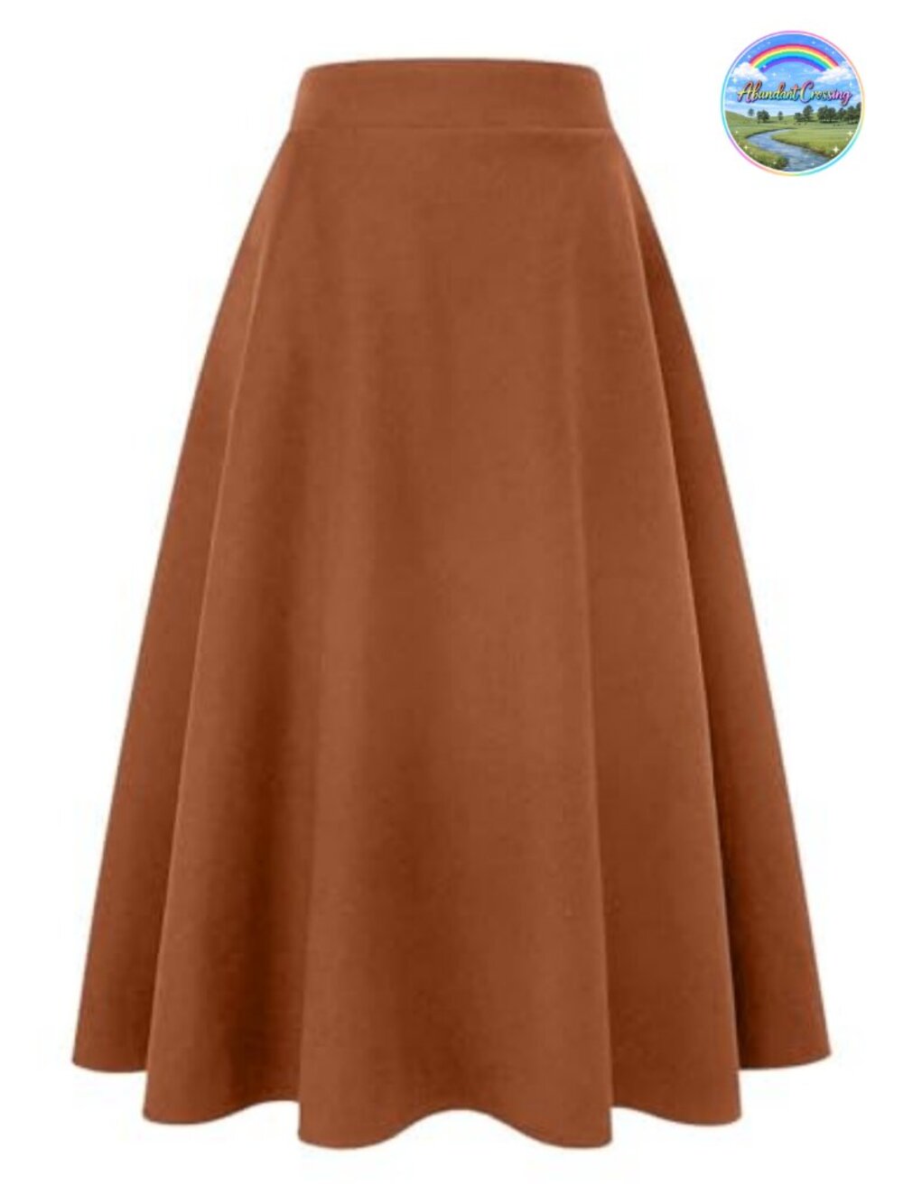 Plaid Wool Maxi Skirt Elastic Waist A-Line Pleated Tartan Long
